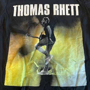 Thomas Rhett Graphic TShirt Black Size Medium